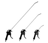 Knpwer Juego de 3 pistolas de aire y polvo con boquilla de 95 mm a 490 mm