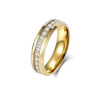 KnSam Anillo de boda para hombre, acero de tungsteno, anillo de eternidad, clásico, anillo de promesa para hombre, Acero de tungsteno, Sin circonita