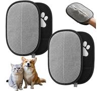 Knubbuf 2026 Electrostatic Pet Hair Remover Gloves for Cats & Dogs - Reusable Washable Fur Removal Tool - Efficient Furniture & Clothing Cleaner For Sofa, Carpet, Bed & Car Seats (2Pcs)