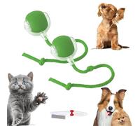 Knubbuf Balle Interactive Intelligente Pour Chat, Balle Roulante Automatique, Balle Roulante Chat, De Chat Pour Jeux Et Interactions Idéal Pour Les Amoureux Des Chats Cadeau Pour Chats (2 Vert)