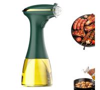 Knubbuf Electric Butter Sprayer 350ml Fine Mist Dispenser For Healthy Cooking Rechargeable Leak Proof Portable Button Atomization For Home Restaurant Camping Baking Grilling Frying Roasting (Green)
