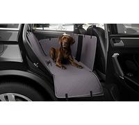 Knuffelwuff Funda universal para asiento trasero para perros, 137 x 148 cm, impermeable, resistente a los arañazos y antideslizante, para coche, furgoneta y SUV, funda para asiento trasero