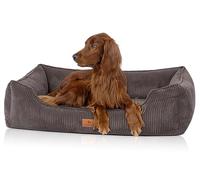Knuffelwuff Nunavut - Cama ortopédica para perros (105 x 75 cm, funda extraíble, lavable, para perros grandes, medianos y pequeños)
