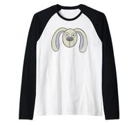 Knuffle Bunny Big Head Camiseta Manga Raglan