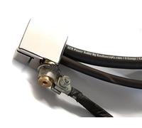 KnuKonceptz Par de terminales de batería positivo y negativo último con adaptador de poste superior OEM