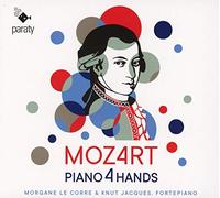 Knut Jacques, Morgane le Corre – Mozart Piano 4 Hands – CD – Importación USA