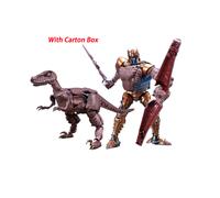 (KO MP41 con caja) Takara Tomy Transformation KO Mp41 Bw Beast Wars Superhéroe Guerrero Dinosaurio Mp-41