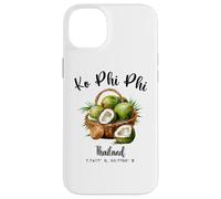 Ko Phi Phi Coconut Tailandia Tropical Koh Island Vacaciones Carcasa para iPhone 14 Plus
