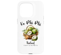 Ko Phi Phi Coconut Tailandia Tropical Koh Island Vacaciones Carcasa para iPhone 15 Pro