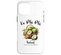 Ko Phi Phi Coconut Tailandia Tropical Koh Island Vacaciones Carcasa para iPhone 16 Pro Max