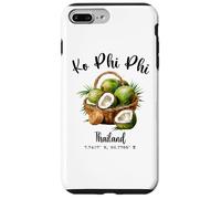 Ko Phi Phi Coconut Tailandia Tropical Koh Island Vacaciones Carcasa para iPhone 7 Plus/8 Plus