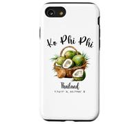 Ko Phi Phi Coconut Tailandia Tropical Koh Island Vacaciones Carcasa para iPhone SE (2020) / 7 / 8