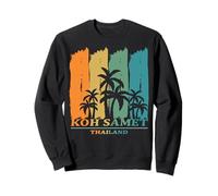 KO Samet Tailandia Palmeras en la Playa Vacaciones Recuerdo Sudadera