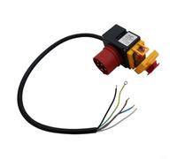KOA7 - Interruptor de máquina 400 V 3P, caja de control eléctrico con protección de reinicio, carcasa de metal con clasificación IP54 para solapa de parada del inversor, cable de 60 cm incluido