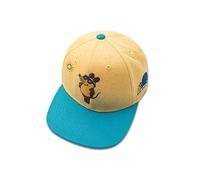 koaa Die Maus Beachboys Snapback - Transmisión con el ratón, gorra de basecap niños, gorra para niños y niñas, gorra snapback, gorra, gorra, cappies Kids, Snapback niño, niño y niño, Amarillo/Turquesa