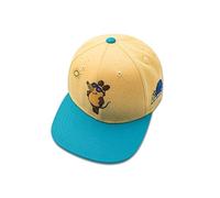 koaa Die Maus Beachboys Snapback - Transmisión con el ratón, gorra de basecap niños, gorra para niños y niñas, gorra snapback, gorra, gorra, cappies Kids, Snapback niño, niño y niño, Amarillo/Turquesa