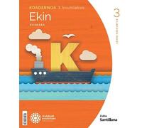 Koadernoa Euskara Ekin 3 Leh 3 Hiruhilekoa Mundual Eraikitzen