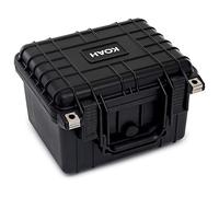 KOAH - Carcasa rígida para cámaras Digitales (IP67), 2 Capas de Espuma Personalizable y Mango ergonómico de Goma, Dimensiones internas de 9,6 x 7,2 x 6,2 Pulgadas, Sony A7, Panasonic GH5, Nikon Z6/Z7