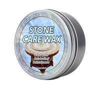 KOAHDE Cera de Pulido para Mármol,Herramienta Eficaz de de Cuarzo con Acabado,Cera para Pulir Piedra,80G,1PC,Pulida de Mármol,Piedra de Mantenimiento,Recubrimiento de Suelo