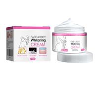 KOAHDE Crema blanqueadora de antebrazos, crema blanqueadora para las axilas, crema blanqueadora corporal, crema de cuidado corporal para las axilas, crema hidratante iluminadora para rostro y cuerpo