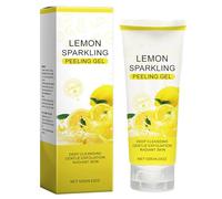 KOAHDE Exfoliante facial de limón,Gel Exfoliante De Limón Natural,120G,1PC,Adecuado para limpieza profunda, exfoliación suave y uso corporal