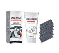 KOAHDE Kit de Pasta de Reparación de Arañazos de Coche,Crema Reparadora de Rayones,Quita Arañazos Coche,60G+Nanotela 6pcs,para Reparar Arañazos y Pulidos de Pintura de Automóviles