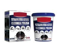 KOAHDE Limpiador de Ollas de Acero Inoxidable,Cera Limpiadora De Acero Inoxidable,Stainless Steel Stain Cleaning Wax,100G,1PC,Potente Pasta de Limpieza