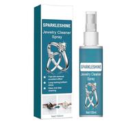 KOAHDE Líquido Limpiador de Plata y Oro,Rápido y Eficaz,100ML,1PC,Spray Limpiador de Joyas Diamantes,Eliminar la Oxidación y Blanquear las Joyas