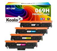 Koala 069H Cartucho de tóner (con Chip) Compatible con Canon CRG-069 069 069H Toner Cartridge imageCLASS MF752Cdw LBP673Cdw MF753Cdw LBP674Cx LBP674Cdw MF751Cdw MF754Cdw MF755Cdw MF756Cx (4 Pack)
