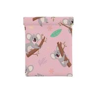 Koala Animal Lindo Salvaje Australiano, Squeeze Top Wallet Bolsa de Almacenamiento para Mujer Monedero pequeño Bolsa de Cambio