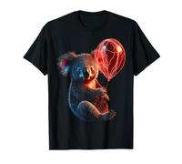 Koala Art Lindo Retrato Artwork Animal Lover Motif Koala Camiseta