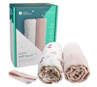 KOALA BABYCARE - Muselinas Bebe Algodon 120x120 - Paquete con 2 Unidades - Muselinas Grandes de algodón y como arrullo para recién Nacidos bebés