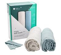 KOALA BABYCARE - Muselinas Bebe Algodon 120x120 - Paquete con 2 Unidades - Muselinas Grandes de algodón y como arrullo para recién Nacidos bebés