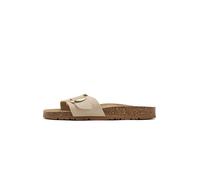 KOALA BAY | Azure | Sandalia Bio Mujer | Sandalia Hebilla Ajustable | Chancla Cómoda Verano | Suela Ligera | Estilo Casual Diario (Arena, Sistema tallas calzado EU, Adulto, Números, mediano, 41)