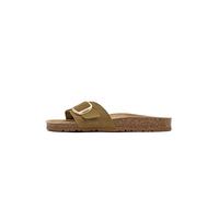KOALA BAY | Azure | Sandalia Bio Mujer | Sandalia Hebilla Ajustable | Chancla Cómoda Verano | Suela Ligera | Estilo Casual Diario (Caqui, Sistema tallas calzado EU, Adulto, Números, mediano, 39)