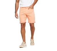 KOALA BAY Bermuda Denim Naranja - Palm Beach - Bermudas Vaqueras para Hombre, Color Naranja Melocotón, Algodón (FR/ES, Números, 42, Regular, Regular, Naranja)