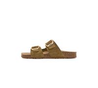 KOALA BAY | Emerald | Sandalia Bio Mujer Multicolor | Sandalia Doble Hebilla Ajustable | Calzado Verano | Estilo Casual Diario (Caqui, Sistema tallas calzado EU, Adulto, Números, mediano, 39)