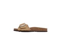 KOALA BAY | Ichtaca | Sandalia bio mujer hebilla | Sandalia plana cómoda verano | Sandalia casual estilo natural (Taupe, Sistema tallas calzado EU, Adulto, Números, mediano, 39)