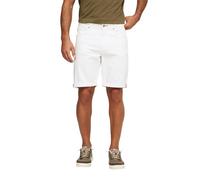 KOALA BAY | Palm Beach | Bermuda Blanca de Hombre | Pantalón Corto Casual | Shorts de Algodón | Ropa Verano Hombre | Estilo Urbano y Cómodo (FR/ES, Números, 46, Regular, Regular, Blanco)