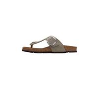 KOALA BAY | Xoco | Sandalia bio mujer hebilla | Sandalia plana cómoda verano | Sandalia dedo estilo casual | Calzado ergonómico diario (Verde, Sistema tallas calzado EU, Adulto, Números, mediano, 39)