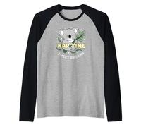 Koala Bear Australian Animal Rescue Marsupial Australia Gift Camiseta Manga Raglan