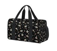 Koala Bear Flowers - Bolsa deportiva de lona para niños, niñas, niños, mujeres y hombres, lindo koala durante la noche, fin de semana, bolsa de viaje para llevar al gimnasio, bolsas de lona casuales