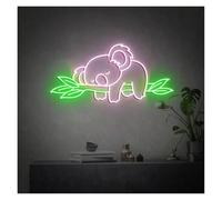 Koala Bear para letrero de neón Lindos animales Luz LED para USB 48cmx23cm(D)