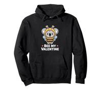 Koala Bee My Valentine Día de San Valentín Amor Sudadera con Capucha