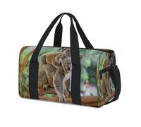 Koala - Bonita bolsa deportiva de lona para fin de semana, bolsa de viaje informal, para viajes, gimnasio, para niños, niñas, niños, mujeres y hombres