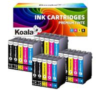Koala Compatible 603XL Cartucho de Tinta Compatible con Epson 603XL con Epson XP-2100 XP-2105 XP-2150 XP-3100 XP-3150 XP-4100 WF-2810 WF-2820 WF-2830 WF-2835 WF-2850 (20 Paquetes)