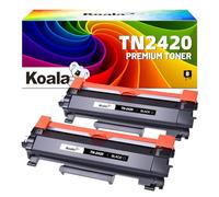 Koala Compatible Cartucho de Tóner Reemplazo para Brother TN2420 TN2410
