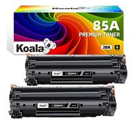 Koala Compatible Cartucho de Tóner Reemplazo para HP 85A CE285A para HP LaserJet Pro P1102 P1102w P1106 M1132 M1212nf M1217nfw MFP Impresoras (Negro, Pack de 2)