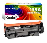 Koala CON Chip 135A 135X Tóner Negro Compatible Reemplazo para HP Laserjet MFP M234dw, M234dwn, M234sdw, M234sdn, M209dw, M209dwn (1-Paquete)