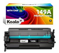 Koala (Con CHIP 149A W1490A - Cartucho de tóner compatible para HP 149A negro W1490A para impresoras Laserjet Pro 4002 4002dn 4002dw 4002n MFP 4102 4102fdn 4102fdw (negro, 1 unidad)